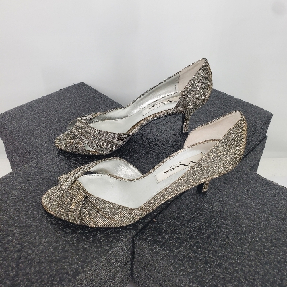 Nina Carrie Women's Slip-on Dress Shoes Women 6.5M Heels - Picture 6 of 12